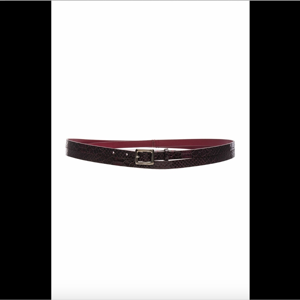NWTAlice + Olivia‎ Zucchero Snake Skinny Wrap belt